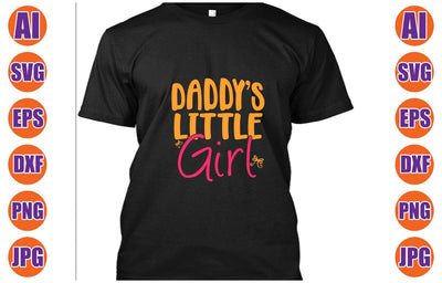 Daddy’s Little Girl SVG Cut File SVG Syaman 