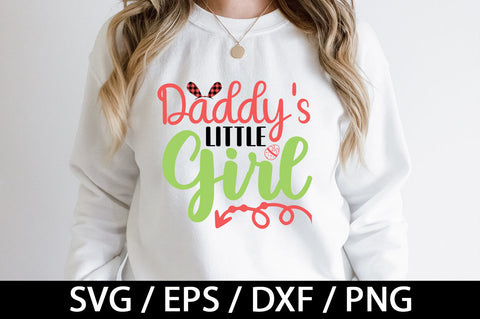 Daddy's little girl svg SVG akazaddesign 