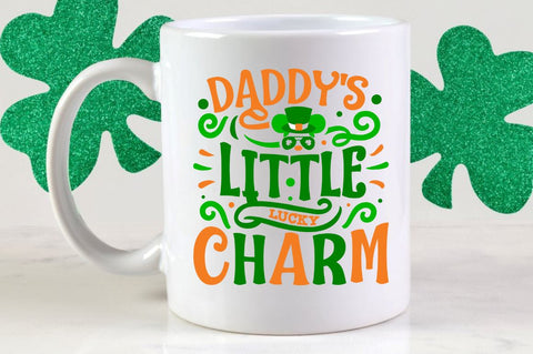 daddy's little lucky charm SVG Designangry 