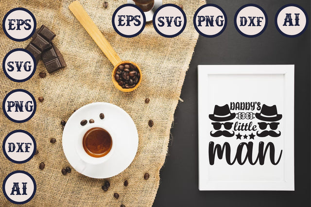 Daddy’s Little Man SVG Craftlabsvg24 