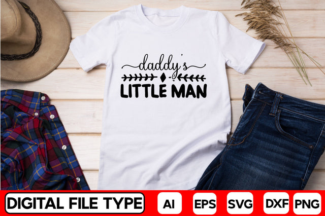 Daddy's Little Man SVG CraftlabSvg29 