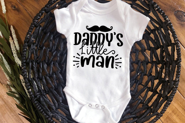 Daddy's Little Man SVG | Father's Day SVG Quote SVG dapiyupi store 