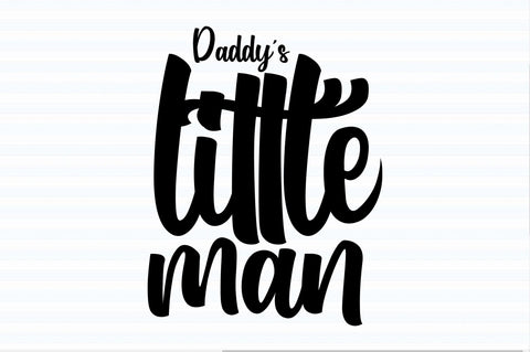 daddys little man svg SVG orpitasn 