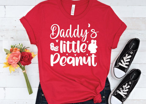 daddy's little peanut svg SVG designstore 