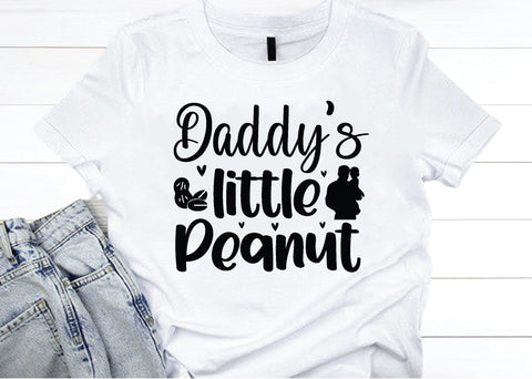daddy's little peanut svg SVG designstore 