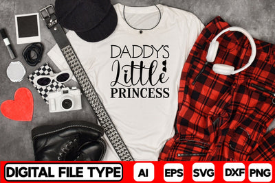 Daddys Little Princess SVG CraftlabSvg29 