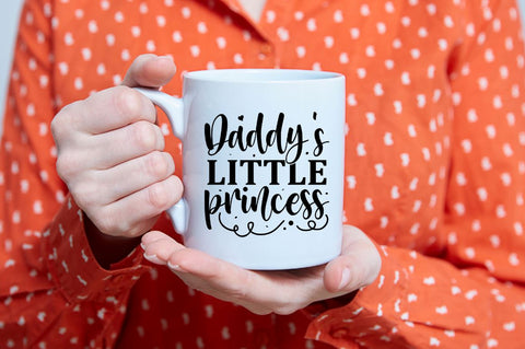 Daddy's little princess SVG SVG Regulrcrative 