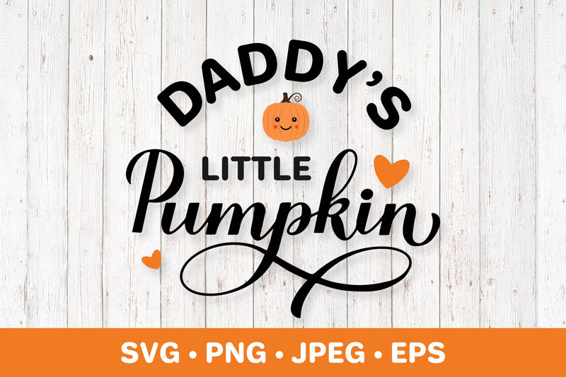 Daddy’s Little Pumpkin. Fall quote. Thanksgiving SVG SVG LaBelezoka 