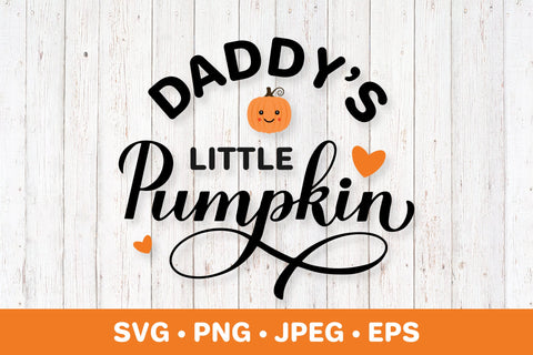 Daddy’s Little Pumpkin. Fall quote. Thanksgiving SVG SVG LaBelezoka 