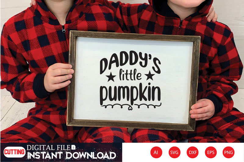 Daddy’s Little Pumpkin SVG CraftlabSvg29 