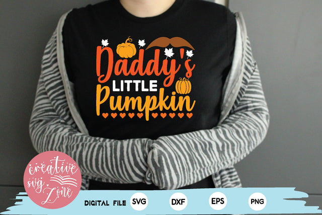 daddy's little pumpkin SVG md faruk hossain 