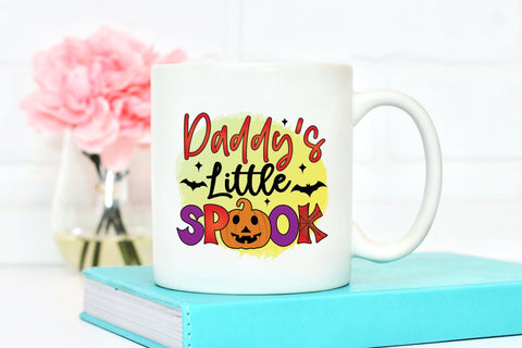 Daddy's Little Spook - Halloween PNG Sublimation Sublimation CraftLabSVG 