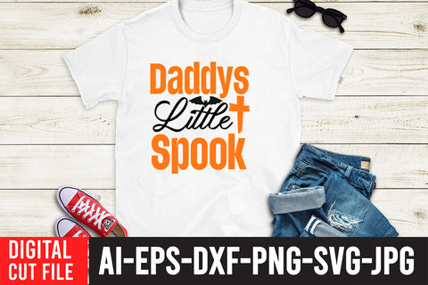 Daddys Little Spook SVG Cut File SVG BlackCatsMedia 