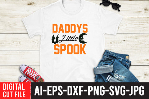 Daddys Little Spook SVG Design SVG BlackCatsMedia 