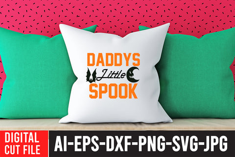 Daddys Little Spook SVG Design SVG BlackCatsMedia 