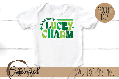 Daddy's Lucky Charm svg SVG Caffeinated SVGs 