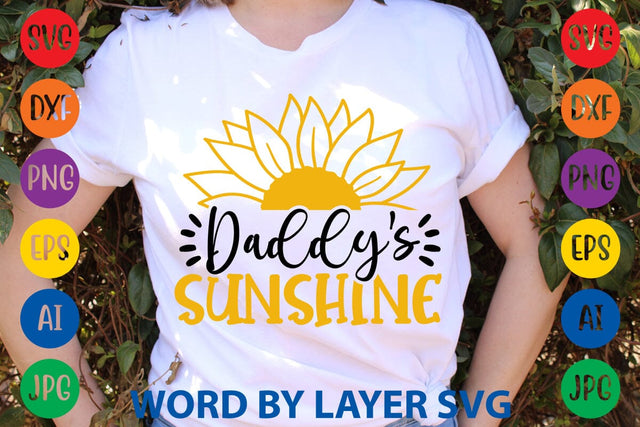 Daddy’s Sunshine SVG Design SVG Rafiqul20606 