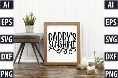 Daddy's sunshine SVG SVGista 