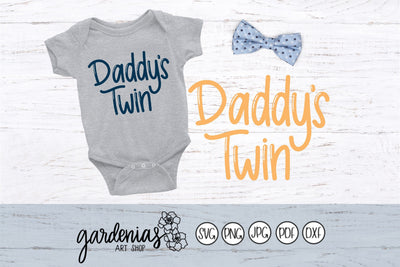 Daddy's Twin SVG Gardenias Art Shop 