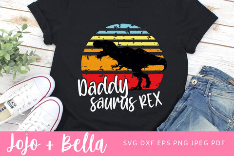 Daddysaurus SVG, Dinosaur SVG, Daddy SVG, T Rex SVG, Daddy Shirt SVG, Mug Sublimation, Svg files for Cricut and Silhouette SVG Jojo&Bella 