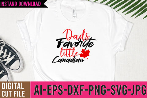 Dads Little Canadian SVG Cut File SVG BlackCatsMedia 
