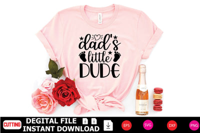 Dad's Little Dude SVG Shahin alam 