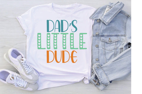Dads Little Dude Svg SVG Creativeart88 