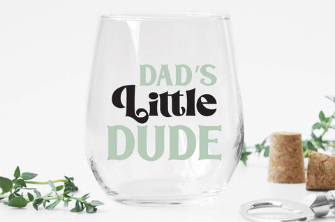 Dad’s Little Dude Svg SVG Creativeart88 