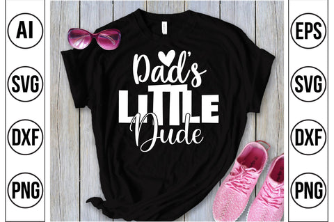 Dad's Little Dude svg SVG orpitasn 
