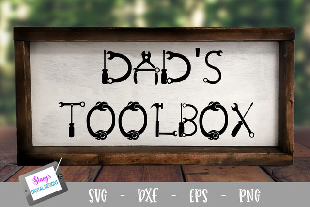 Dad's Toolbox SVG SVG Stacy's Digital Designs 