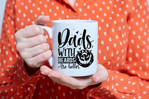 Dads with beards are better SVG SVG Regulrcrative 