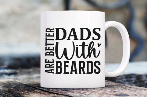 Dads with beards are better SVG SVG Regulrcrative 