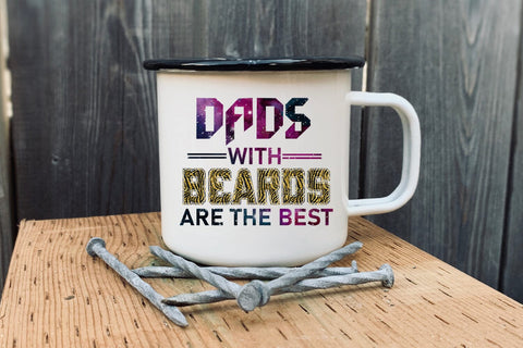 Dads With Beards I Father's Day Sublimation I Dad Shirt PNG Sublimation Happy Printables Club 