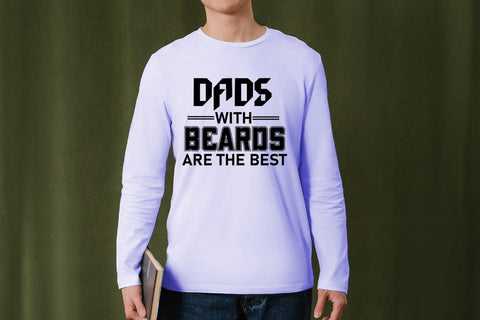 Dads with Beards I Father's Day SVG I Dad Quotes SVG PNG SVG Happy Printables Club 