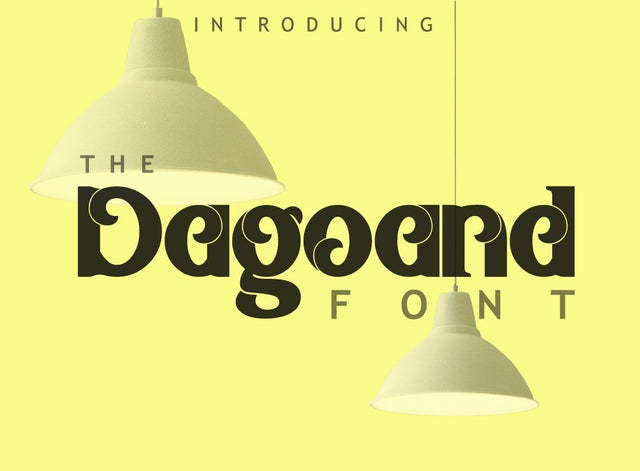 Dagoand Font Font Leamsign Studio