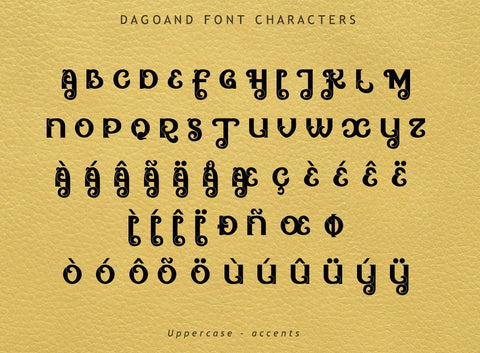 Dagoand Font Font Leamsign Studio 