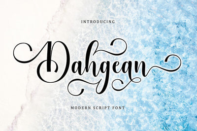 Dahgean Font BungStudio 