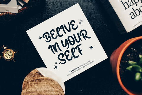 Daily Font twinletter 