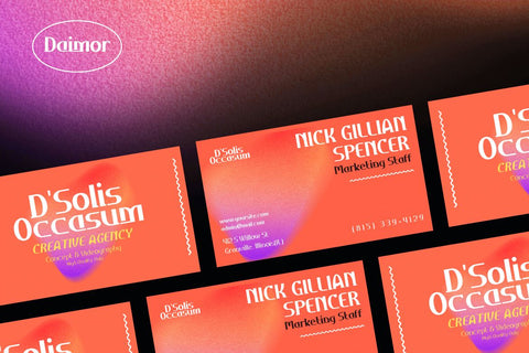 Daimor Font twinletter 