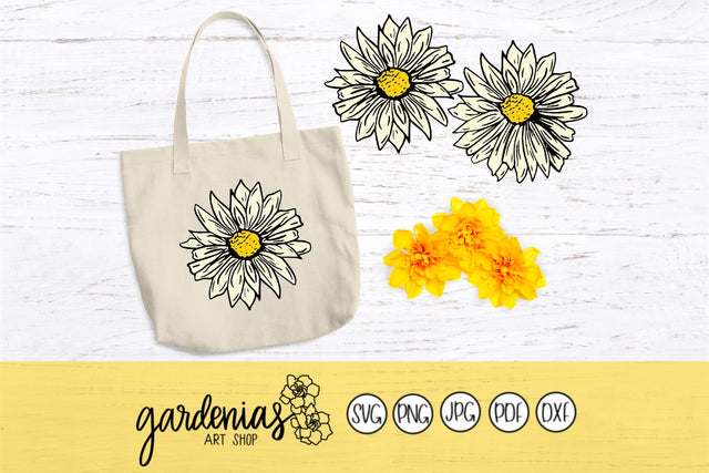 Daisy Daisies SVG Gardenias Art Shop 