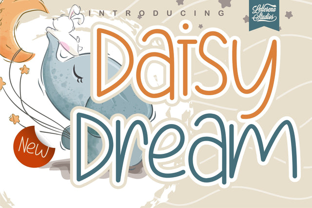 Daisy Dream Font Letterena Studios 