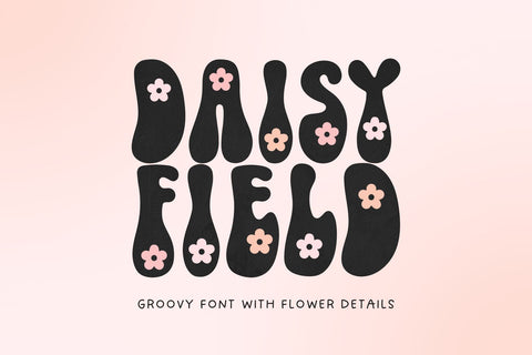 Daisy Field - Retro Handwritten Font Font KA Designs 
