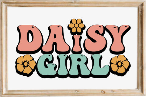 daisy girl SVG designartist 
