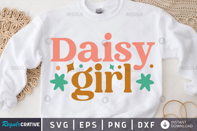 Daisy girl SVG SVG Regulrcrative 