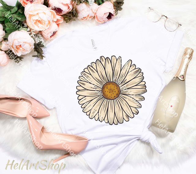 Daisy Png, Sublimation png, Flower Png Sublimation _HelArtShop_ 