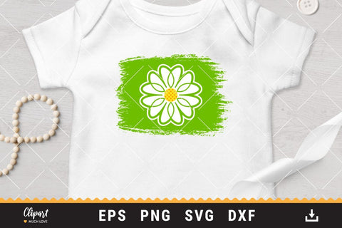 Daisy SVG, Chamomile Flowers SVG, DXF, PNG, Floral Cur file SVG ClipartMuchLove 