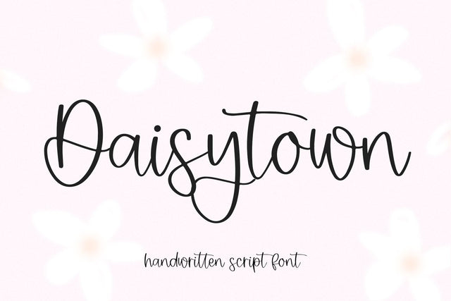 Daisytown - Modern Script Font Font KA Designs 