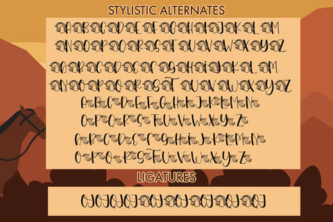 Dakota A Horse Font Font Freeling Design House 