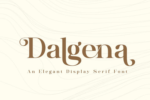 Dalgena Font Madatype Studio 