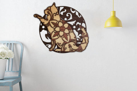 Damask laser cut files, Round and Square SVG Angel on Empire 